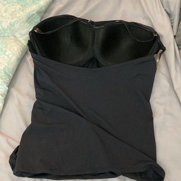 New Bathing suit top black. Bleu Rod Beattie - Picture 3 of 3